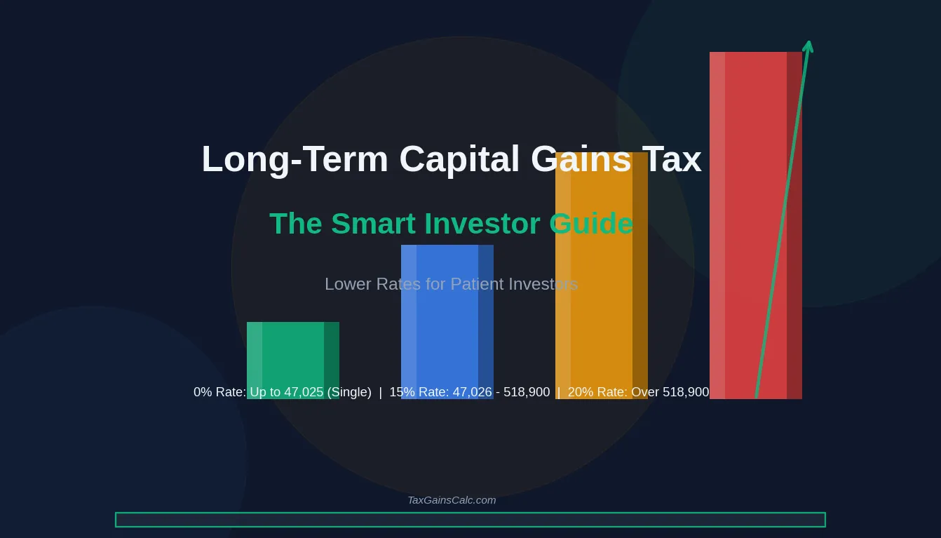 Long-Term Capital Gains Tax: The Smart Investor Guide to Lower Rates
